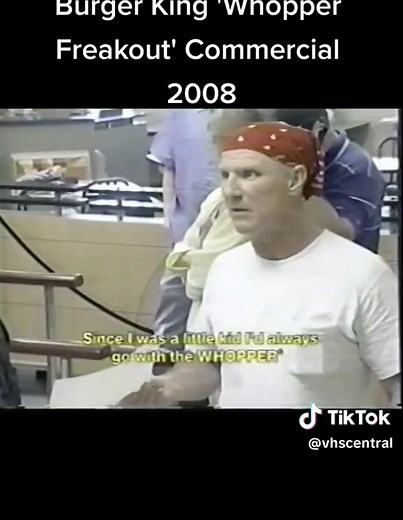 Burger King Whopper Freakout Commercial 2008