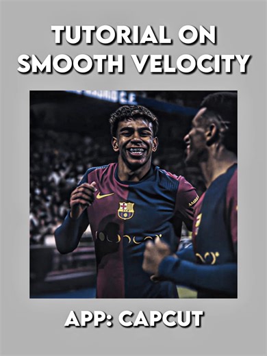 Smooth velocity tutorial in#CapCut #edittutorial #capcuttutorial #areyouaneditor #capcutpioneer