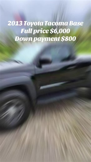 2013 Toyota Tacoma Base for Sale – Reliable and Affordable
