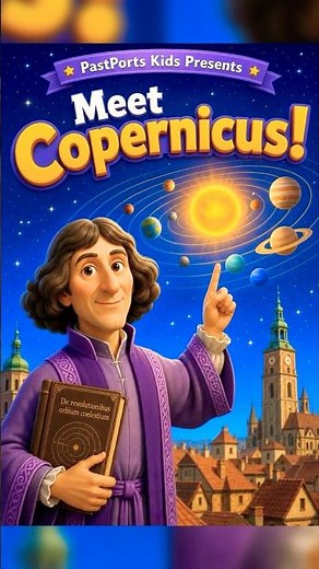 Who Was Nicolaus Copernicus?🌞| The Man Who Changed Astronomy🔭 #pastportskids #historyforkids