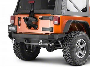 Smittybilt Jeep Wrangler XRC Atlas Rear Bumper 76896-01 (07-18 Jeep Wrangler JK)
