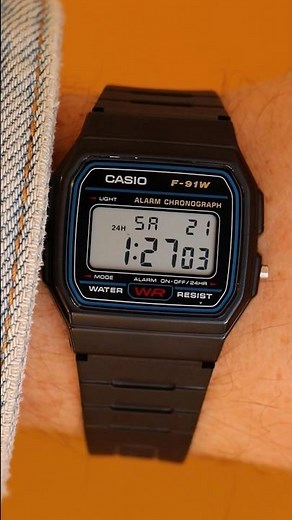 10 Years with the Casio F-91W on the Wrist! #casio #casiowatch #f91 #f91w #90s