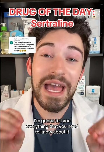 Let’s talk about sertraline! What it’s for, how it works, and what you should know before taking it #DrugOfTheDay #Sertraline #PharmacistExplains #MillennialRx #MentalHealthMeds #Zoloft #PharmacistTikTok #MedicationEducation #Antidepressants
