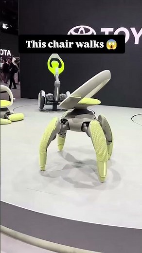 Toyota’s Walking Chair 🤯 | “Walk Me” Robotic Mobility at Japan Mobility Show