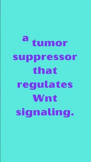 APC Adenomatous Polyposis Coli #KnowYourGenes #Genetics