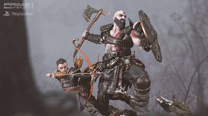 Just revealed: An incredible new God of War Kratos & Atreus 1:4 scale statue crafted by the masters at Prime 1 Studio! Details and pre-order info: https://bit.ly/2M7BbB4 | PlayStation