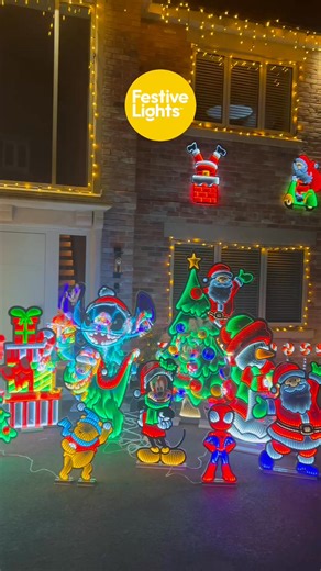 Discover the World’s Largest ©Disney Christmas Lights Range! Our most extraordinary ©Disney collection EVER is available now, but with limited stocks, Mickey, Mini, Stitch and friends won't be around for long! Transform your home and garden this Christmas with ear-resistable ©Disney magic - ©Disney official merchandise - Indoor & seasonal outdoor use - Infinity lights, figures, inflatables and more - "very colourful and effective. A welcome addition to our Christmas display" - verified customer 