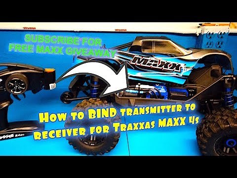How to bind Maxx transmitter and receiver