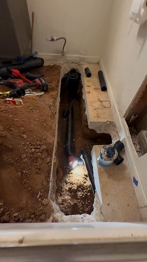 2.2K views · 5.7K reactions | We do a lot more than fixing toilets. When you’re hiring someone who is going to dig up all your floors and replace your sewage pipes, make sure they’re licensed, bonded and insured. #plumbing #plumbers #plumber | Plumbrite Services LLC | Facebook