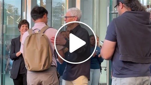 Tim Cook launches new iPhone at flagship New York store - NewsBreak