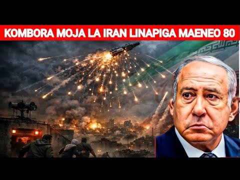 TEL AVIV INAWAKA MOTO KWA MAKOMBORA YA FATTAH 2 NA KORAMSHER-4 HALI NI TETE