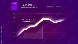 Futuristic HUD panel positioning and targeting motion element