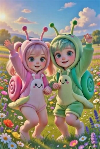 Caracol col ! #kidstiktok #cartoon #kidstoys #kids #baby