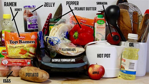 Mastering student cooking - equipment + shopping