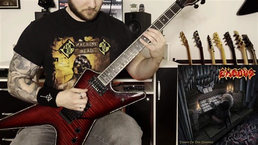 Exodus - War is My Shepherd (Guitar Cover) HD - Timo Rosenberg