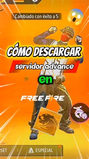 cómo descargar el servidor avanzado de #freefire #parati #garenafreefire #servidoravanzado #shorts
