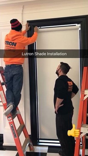 Lutron Shade Installation