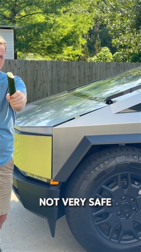 168K views · 205 reactions | Tesla Cybertruck update makes the frunk safer. #tesla #teslacybertruck #cybertruck | Tesla Cybertruck | Facebook