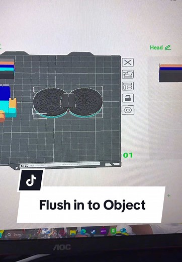 Bambu Studio Tutorial: Flush Into Object Technique