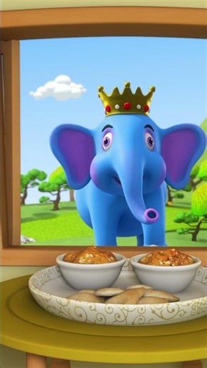 Hathi Raja, हाथी राजा #shorts #nurseryrhymes #kidssongs #hindirhymes