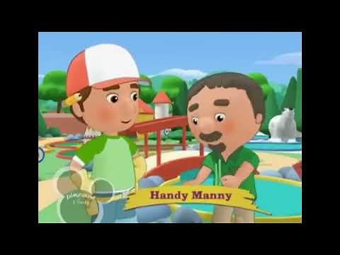 DISNEY PLAYHOUSE (2007) | TV Broadcast Hijacking Interruption | Handy Manny | Replaced w P@rnography