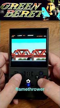 Arcade GREEN BERET from Konami on the R36 MAX