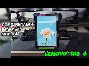 LENOVO TAB 4 10" 📣 How to Install the SIM Card and Micro SD 📲 #MobileOrientator