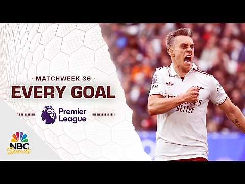 Every Premier League goal from Matchweek 36 (2025-26) | Premier League | NBC Sports