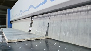 Automatic saw machine to cut plywood for the furnite blocks