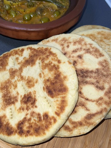 Matlouh - Recette de Pain Marocain à la Poêle
