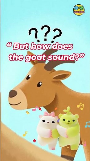 What Sound Does a Goat Make? Baa Baa Fun with SoundyZoo / Learn Animal and Birds Sounds . Let's Fun
