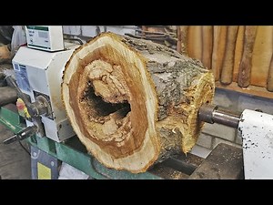 Woodturning - the Hollow of an Old Apple Tree