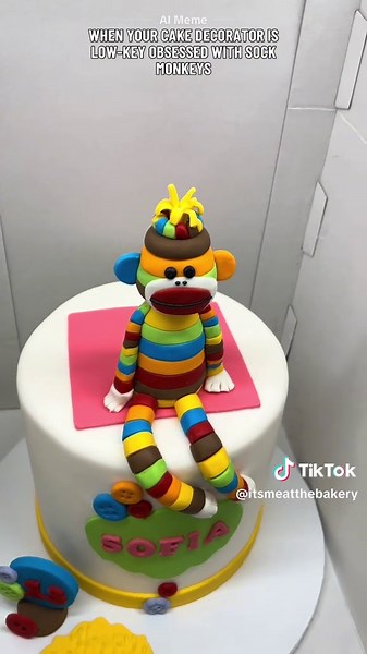 Sock Monkey Cake Decorating Ideas for Enthusiasts