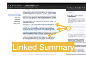 Linked Summary — Summaries linked directly to their sources