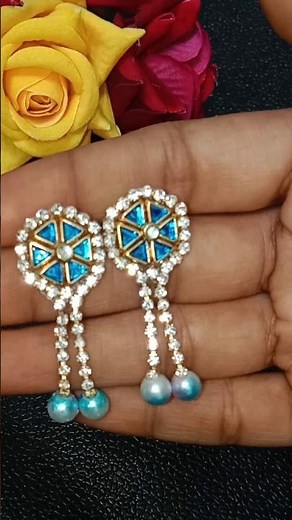 ✨ Super Easy Earring Making! Beginner Friendly DIY in Just 2 Minutes