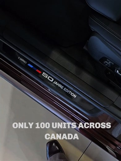 M340i 50 Jahre Edition in Madeira Red. 🔥 color inspired by the OG E21 - reimagined as a savage. 🏁 M Performance exhaust 🛞 M Performance wheels 🧬 Heritage meets horsepower Only 1 in stock at BMW Montreal Centre. Once it’s gone… it’s history again. #bmw #bmwmontreal #bmwmotorsport #m340i #50jahrebmwm