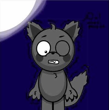 Wally turns into a werewolf (Wally x Barry) abgerny