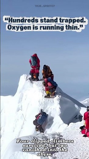 “Everest 2024: Summit Ridge Collapse Near Hillary Step” #nepal #himalayas #everest #mountaineering