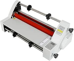 WINUS Laminator Machine, 350mm Roll Laminator 13" Digital Control Thermal Hot Cold Roll Laminator Desktop Roll Laminating Machine for School Office Commercial Use 110V