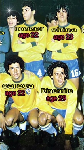 brasil lineup selacao 1983 | copa america age 1983 #brasil #football #squad ##shorts #viral