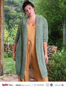 4.7K views · 202 reactions | Now on our blog: 12 plus size knit and crochet patterns which can be found in our new Katia Casual 106 magazine 朗 https://www.katia.com/blog/en/plus-size-patterns-knit-crochet-katia-spring-summer-magazine/ | Katia Yarns & Fabrics | Facebook