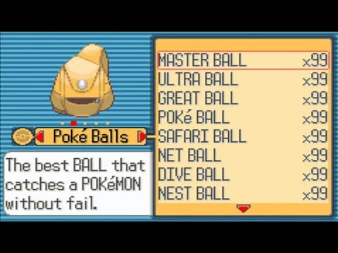 Pokemon Ruby - GBA - Cheat Codes #cheatcodes #emulator #gba