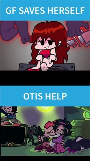 GF Takes Charge vs Otis Assists Cutscene – FNF Mod – Friday Night Funkin’ #fnf