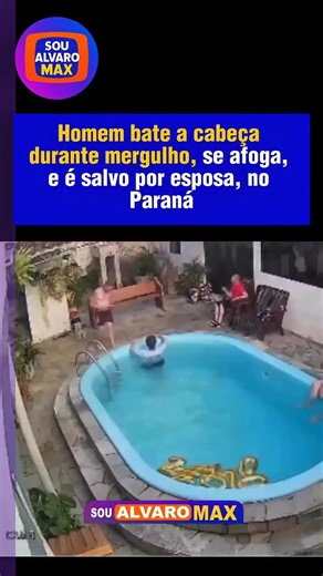 A L V A R O M A X on Instagram: "Um homem de 46 anos ficou ferido após sofrer um acidente em uma piscina residencial na tarde desta quinta-feira, 1° de janeiro de 2026, em União da Vitória. A ocorrência foi registrada por volta das 17h47, em uma casa localizada na Rua Artur Souza, no distrito de São Cristóvão. O caso chamou a atenção após imagens do momento circularem nas redes sociais. Siga @SouAlvaroMax e fique por dentro de tudo!"