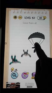 Brain test level 157 Save them all