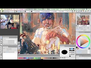 Portrait & Collage Workspace for Corel® Painter™ 12 by Painter Master Jeremy Sutton - Part 1