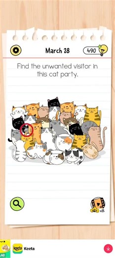 Brain Test All-Star:IQ BoostUnico Studio March 28 #iqlegend #braintest #gaming #braintestsolution