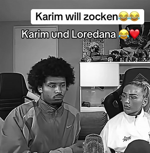 Karim Adeyemi and Loredana: A Fun Moment Together