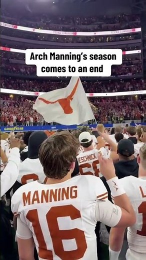 Arch Manning after Texas’ season comes to an end