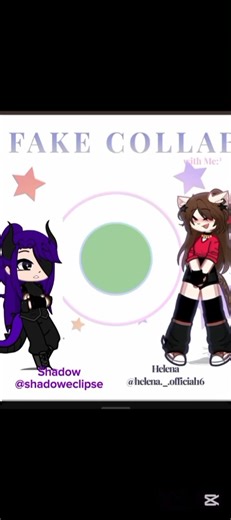 Fake collab with ‪@helena._.official16‬ || gacha trend || #gacha #fypシ゚viral